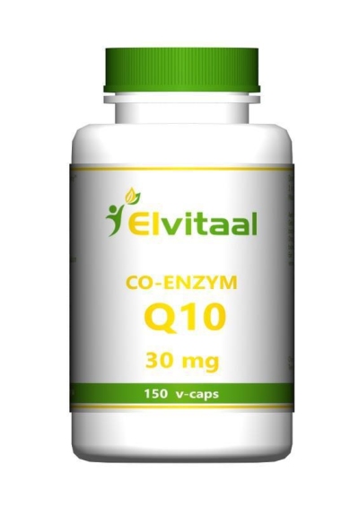 Foto van Elvitaal co-enzym q10 30 mg 150st via drogist