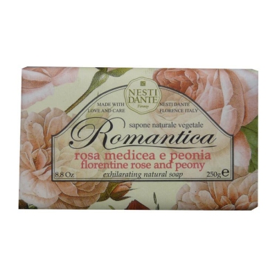 Nesti dante zeep fine natural romantica pioenroos 6 x 250 gram  drogist