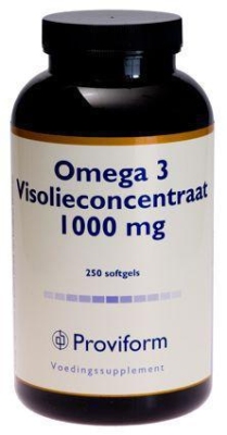 Proviform omega 3 visolie concentraat 1000mg 250sft  drogist