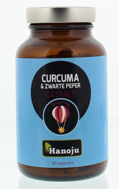 Hanoju curcuma extract 400 mg 90cap  drogist