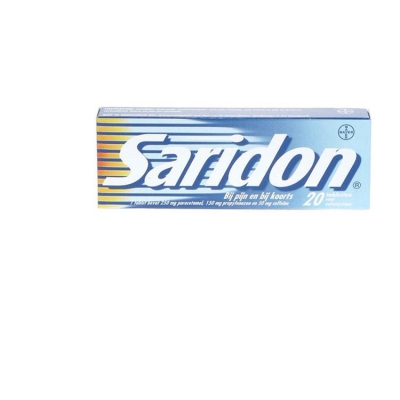 Foto van Saridon tabletten 20st via drogist