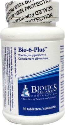 Biotics bio 6 plus pancreatin 90tab  drogist