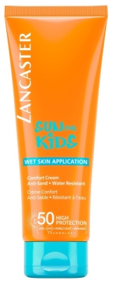 Foto van Lancaster sun kids wet skin application comfort cream spf50 125ml via drogist