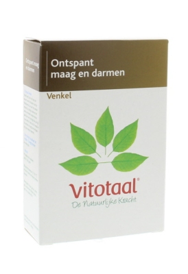 Foto van Vitotaal venkel 45cap via drogist