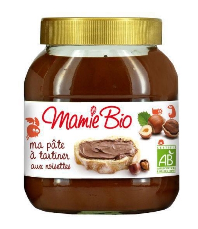 Mamie bio chocoladepasta caramel cocoa butter 350g  drogist