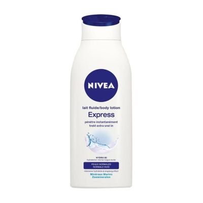 Foto van Nivea bodylotion express 400ml via drogist