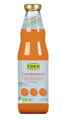 Foto van Eden sap wortel met melkzuur 750ml via drogist