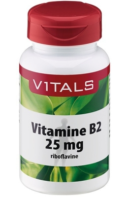 Vitals vitamine b2 riboflavine 5 fosfaat 100ca  drogist
