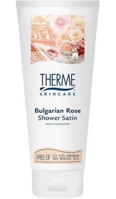 Foto van Therme douchegel bulgarian rose 200ml via drogist