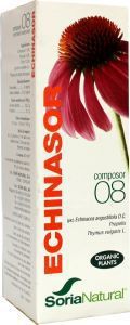 Foto van Soria natural composor 8 echinasor 50ml via drogist