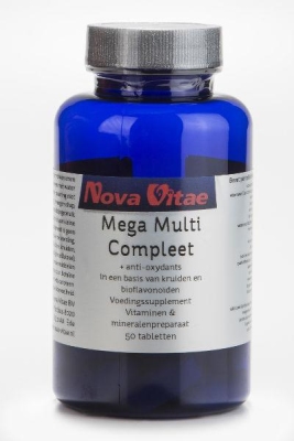 Foto van Nova vitae mega multi compleet 50tab via drogist