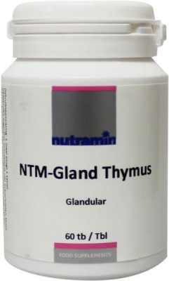 Foto van Nutramin gland thymus 60tab via drogist