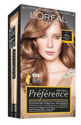 Foto van L'oréal paris preference vienne middenblond 7.0 1st via drogist