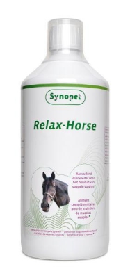 Foto van Synopet paard relax-horse 1000ml via drogist