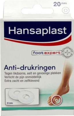 Hansaplast footcare anti-drukring likdoorn 20st  drogist