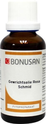 Foto van Bonusan gewrichtsolie rosa schmid 30ml via drogist