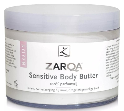 Foto van Zarqa sensitive body butter 250ml via drogist