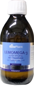 Foto van Sanopharm lem omega 3 200ml via drogist