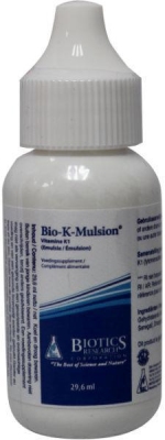 Foto van Biotics bio k mulsion 29.6ml via drogist