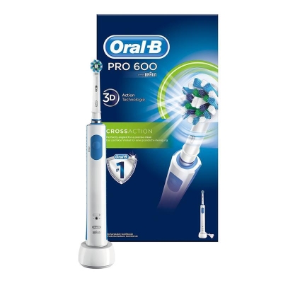 Foto van Oral-b elektrische tandenborstel pro 600 cross action 1st via drogist