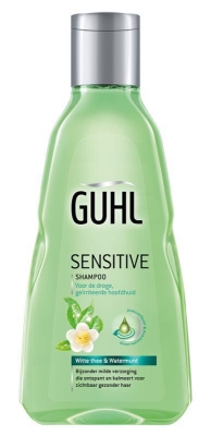 Foto van Guhl shampoo sensitive 250ml via drogist