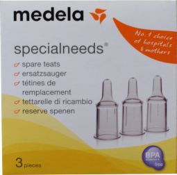 Medela special needs spenen set 3st  drogist