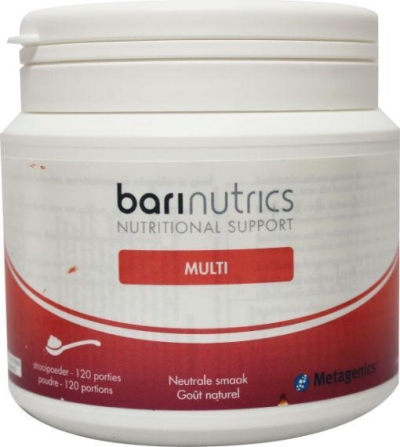 Foto van Metagenics barinutrics multi neutraal 240g via drogist