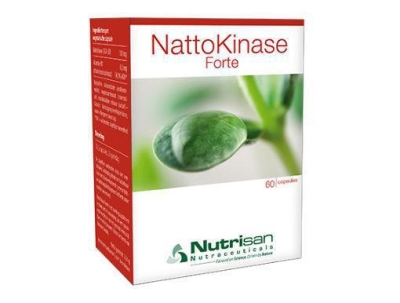 Foto van Nutrisan nattokinase forte 60ca via drogist