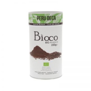 Foto van Bioco peru gemalen koffie cafeïnevrij 250gr via drogist