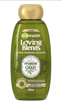 Foto van Garnier loving blends shampoo mythische olijf 300ml via drogist