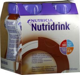 Nutridrink chocolade 4x200  drogist