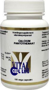 Vital cell life vitamine b5 calciumpantothenaat 200 mg 100ca  drogist