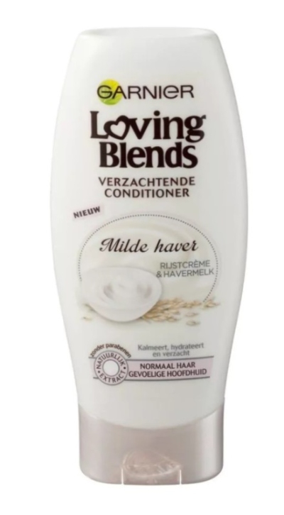 Foto van Garnier loving blends conditioner milde haver 200ml via drogist