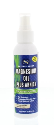 Foto van Kal magnesium oil plus arnica 118ml via drogist
