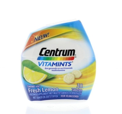 Foto van Centrum vitamins lemon 30tb via drogist