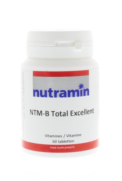 Foto van Nutramin ntm-b total excellent tabletten 60tb via drogist