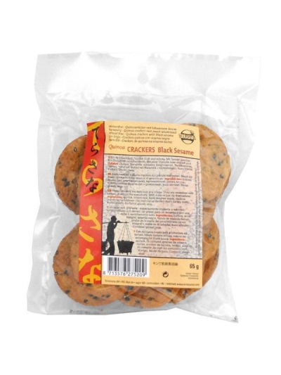 Foto van Terrasana quinoa crackers 65g via drogist