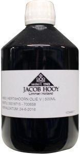 Foto van Jacob hooy hertshoornolie 500ml via drogist