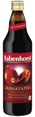 Foto van Rabenhorst granaatappel oersap 330 ml via drogist