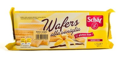 Foto van Schär wafels vanille 125g via drogist