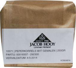 Foto van Jacob hooy peper wit gemalen 250g via drogist