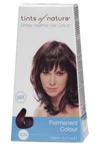 Foto van Tints of nature permanent hair colour warm choclate brown 120ml via drogist