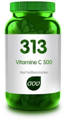 Foto van Aov 313 vitamine c 500 mg 100vca via drogist