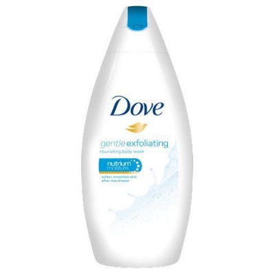Foto van Dove shower gentle exfoliating 250ml via drogist