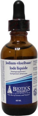 Foto van Biotics jodium vloeibaar 2 oz 60ml via drogist