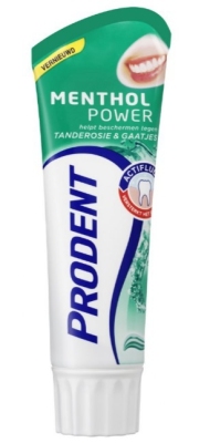 Foto van Prodent tanpasta menthol power 75 ml via drogist