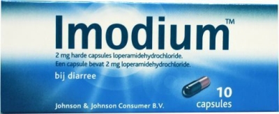 Foto van Imodium 2 mg 10cap via drogist