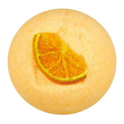 Foto van Treets bath ball orange delight 170g via drogist
