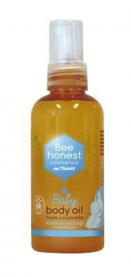 Traay bee honest body oil baby 100ml  drogist
