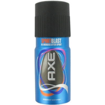 Foto van Axe deospray sportblast 150ml via drogist